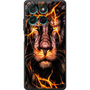 Чохол BoxFace Moto G57 Power Fire Lion