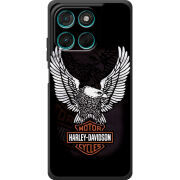 Чохол BoxFace Moto G57 Power Harley Davidson and eagle