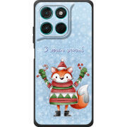 Чохол BoxFace Moto G57 Power Fox З новим роком!