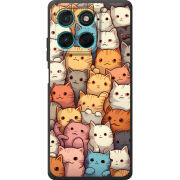 Чохол BoxFace Moto G57 Power Котики муркотики