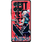 Чохол BoxFace Moto G57 Power Valorant Jett