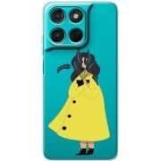 Прозорий чохол BoxFace Moto G57 Power Just a Girl