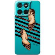 Прозорий чохол BoxFace Moto G57 Power Love Beauty