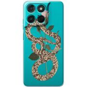 Прозорий чохол BoxFace Moto G57 Power Glamor Snake