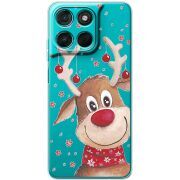 Прозорий чохол BoxFace Moto G57 Power Winter Deer