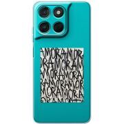 Прозорий чохол BoxFace Moto G57 Power Amor Amor