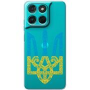 Прозорий чохол BoxFace Moto G57 Power Gold Trident
