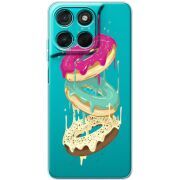 Прозорий чохол BoxFace Moto G57 Power Donuts