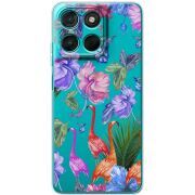 Прозорий чохол BoxFace Moto G57 Power Flamingo