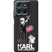 Чорний чохол BoxFace Moto G57 Power For Karl