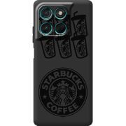 Чорний чохол BoxFace Moto G57 Power Black Coffee