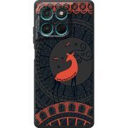 Чорний чохол BoxFace Moto G57 Power Ornament