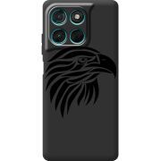 Чорний чохол BoxFace Moto G57 Power Eagle