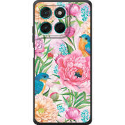 Чохол BoxFace Moto G86 Power Birds in Flowers