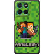 Чохол BoxFace Moto G86 Power Майнкрафт Стів і Алекс