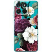 Прозорий чохол BoxFace Moto G86 Power Floral Dark Dreams
