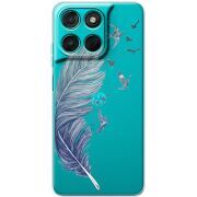 Прозорий чохол BoxFace Moto G86 Power Feather