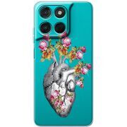 Чохол зі стразами Moto G86 Power Heart