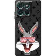 Чорний чохол BoxFace Moto G86 Power looney bunny
