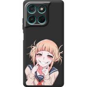 Чорний чохол BoxFace Moto G86 Power Himiko Toga Smile