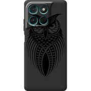 Чорний чохол BoxFace Moto G86 Power Owl
