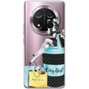 Прозорий чохол BoxFace Honor X9c City Girl