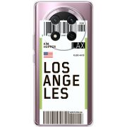 Прозорий чохол BoxFace Honor X9c Ticket Los Angeles