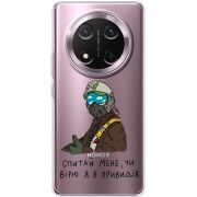 Прозорий чохол BoxFace Honor X9c Привид Києва