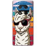 Прозорий чохол BoxFace Honor X9c Стильна Лама