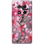 Прозорий чохол BoxFace Honor X9c Pink Magnolia