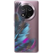 Прозорий чохол BoxFace Honor X9c Feathers