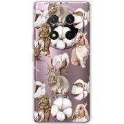 Прозорий чохол BoxFace Honor X9c Cotton and Rabbits