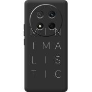 Чорний чохол BoxFace Honor X9c Minimalistic