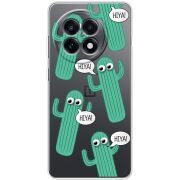 Прозорий чохол BoxFace OnePlus Ace 5 с 3D-глазками HIYA