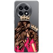 Прозорий чохол BoxFace OnePlus Ace 5 Queen and Princess