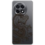 Прозорий чохол BoxFace OnePlus Ace 5 Chinese Dragon