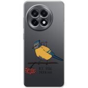 Прозорий чохол BoxFace OnePlus Ace 5 Синиця і калина