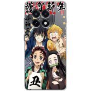 Прозорий чохол BoxFace OnePlus Ace 5 Незуко та друзі