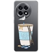 Прозорий чохол BoxFace OnePlus Ace 5 Segull in Cofee Pool