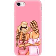 Розовый чехол Uprint Apple iPhone 7/8 Girlfriends