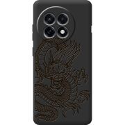 Чорний чохол BoxFace OnePlus Ace 5 Chinese Dragon