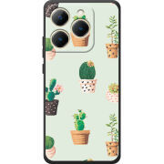 Чохол BoxFace Realme 15T L-green Cacti