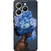 Чохол BoxFace Realme 15T Exquisite Blue Flowers