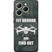 Чохол BoxFace Realme 15T Дрон Fly Around