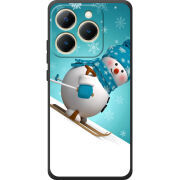 Чохол BoxFace Realme 15T Skier Snowman