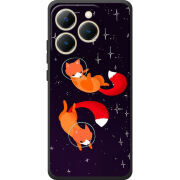 Чохол BoxFace Realme 15T Fox-Astronauts
