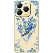 Прозорий чохол BoxFace Realme 15T Spring Bird