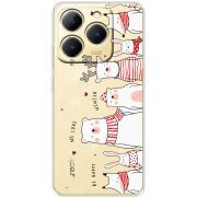 Прозорий чохол BoxFace Realme 15T The Friendly Beasts