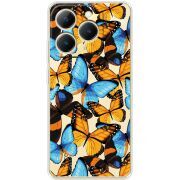 Прозорий чохол BoxFace Realme 15T Butterfly Morpho