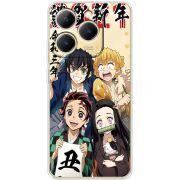 Прозорий чохол BoxFace Realme 15T Незуко та друзі